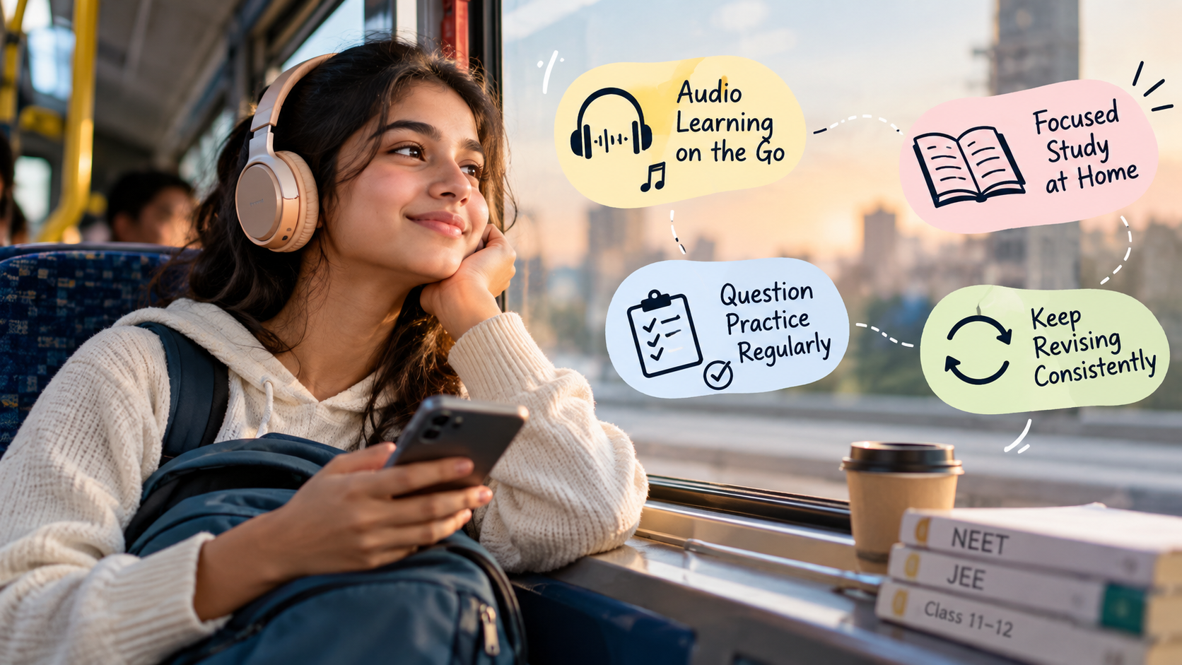 How Can Students Make the Most of Audio Revision While Travelling?