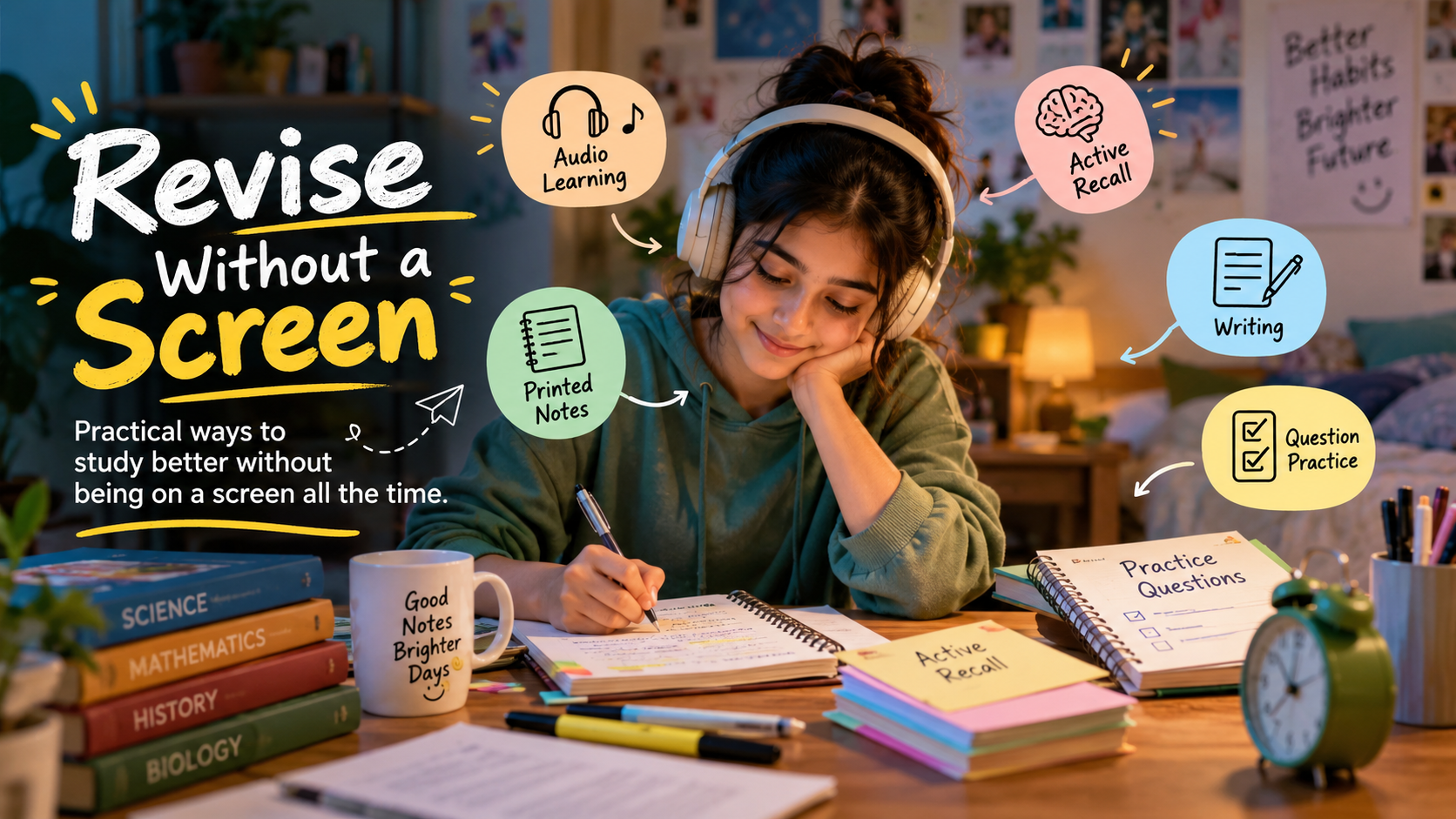 How Can Students Revise Without Looking at a Screen?